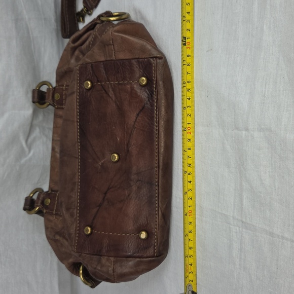 Frye Brown Leather Women's Bag EUC - Picture 5 of 14